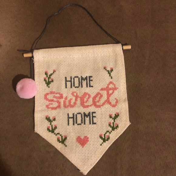 Home Sweet Home Cross-stitch - Picture 1 of 3